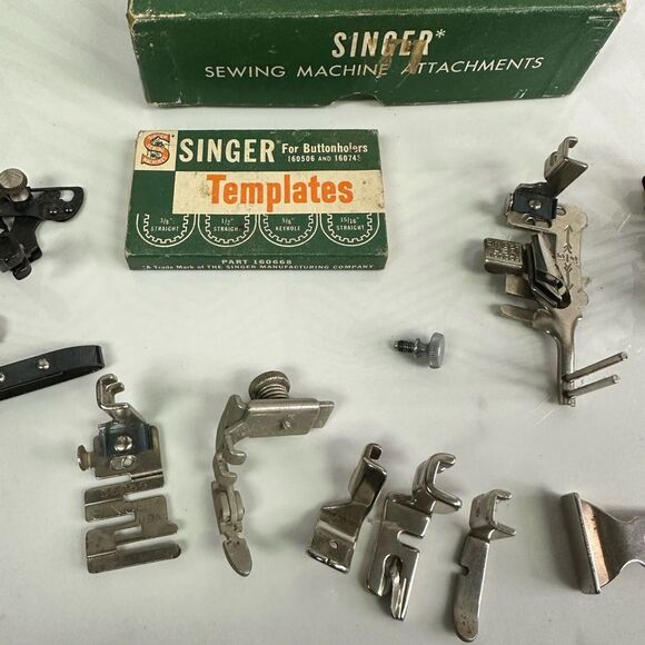 Vintage Singer Sewing Machine Attachments #160481 - Picture 3 of 8